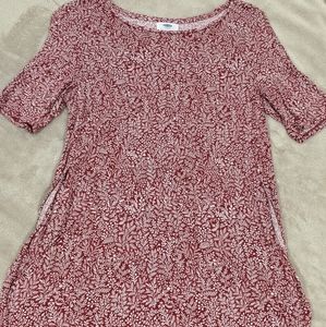 Split side tunic top